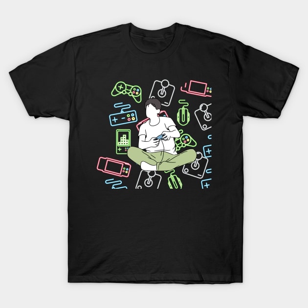 Gamer T-Shirt by mixxart